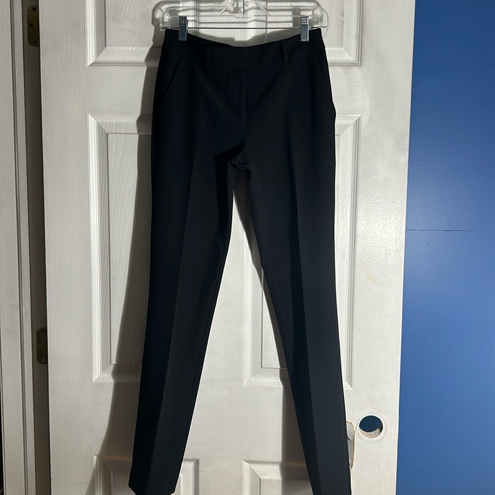 Express super soft twill boot mid rise trousers size 0 petite